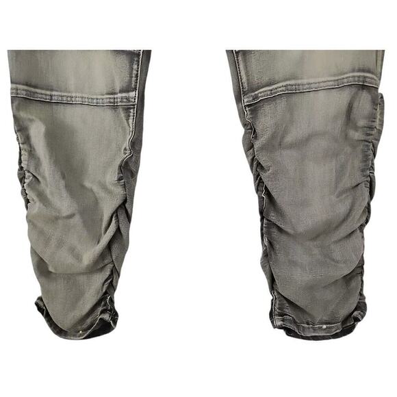 American Bazi ~Woman Plus Size 3X~ Gray Denim Skinny Jeans Stretch NWT. - Picture 8 of 9